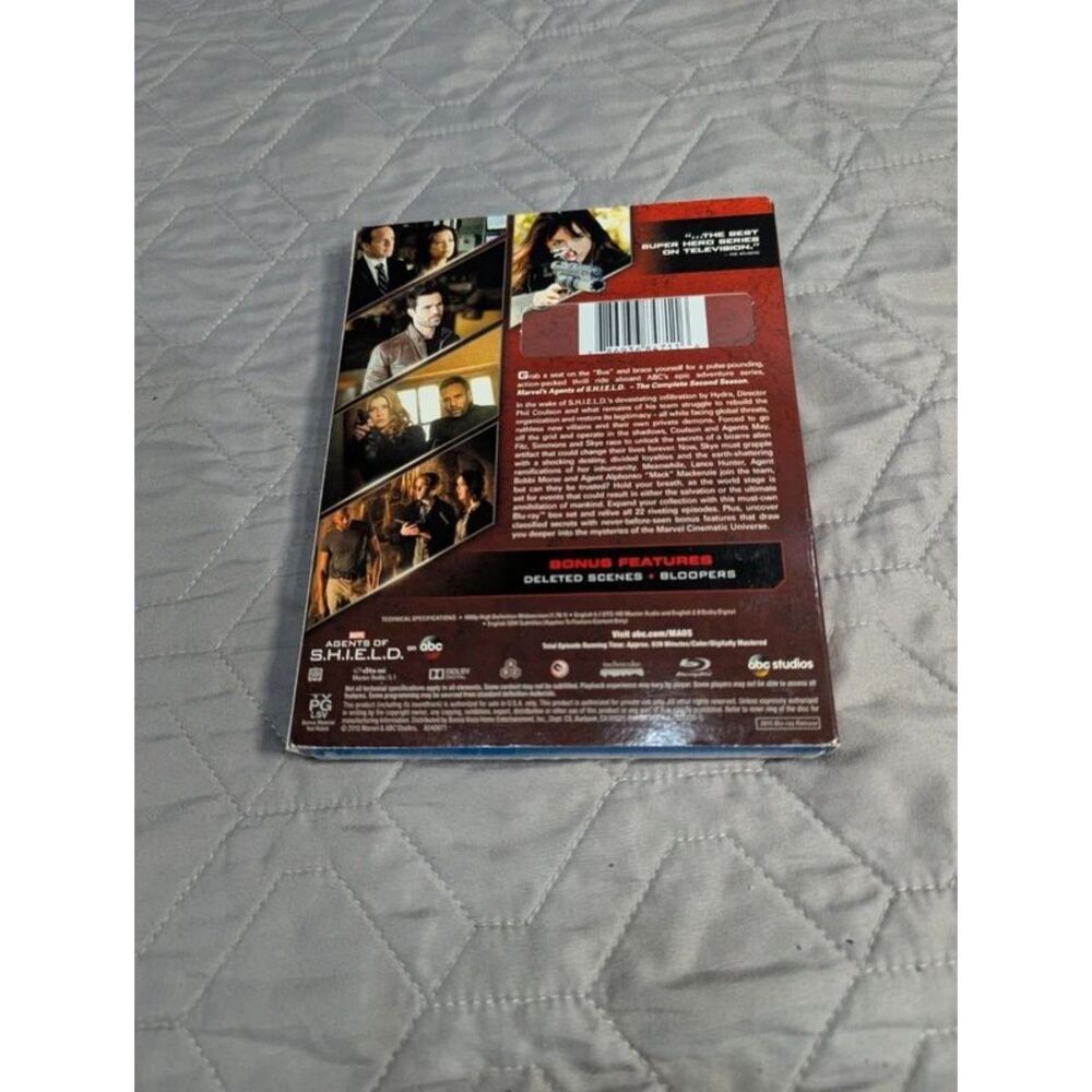 Marvel Agents of SHIELD The Complete Second Season Blu-Ray New Sealed Slipcover - Picture 2 of 3